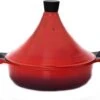 Aluminium Tajine Agadir- Geschikt Ook Voor Inductie -Rood -Thuiskeuken 1200x987 3