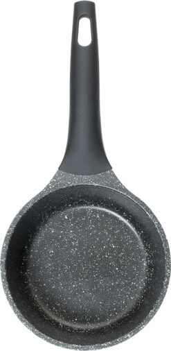 Sola Steelpan Fair Cooking - Ø 18 Cm - Zwart/wit - Aluminium - Antiaanbaklaag -Thuiskeuken 586x1200