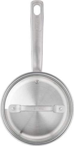 Tefal Virtuoso Pannenset 5 Delig - Hoge Kookpan Ø 22 Cm + Steelpan Ø 16 Cm + Kookpannen Ø 18/20/24 Cm -Thuiskeuken 613x1200