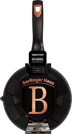 Berlinger Haus 1637 - Steelpan - Sauspan - 16 Cm - Black Rose Collection -Thuiskeuken 648x1200