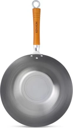 Ken Hom Classic Wok - Ø 32cm In Koolstofstaal En Houten Greep 9 Ken Hom Classic Wok - Ø 32cm In Koolstofstaal En Houten Greep -Thuiskeuken 690x1200 2