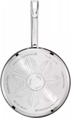 Tefal Intuition Pannenset 5-Pannen Kookset - Steelpan Ø 16 Cm, Kookpan 18/20/24 Cm, Soeppan 22 Cm - Zilver -Thuiskeuken 721x1200