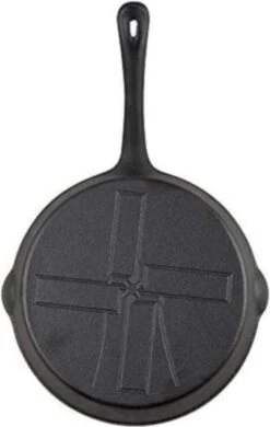 The Windmill Koekenpan Skillet Maxi 26 Cm Gietijzer Zwart -Thuiskeuken 760x1200 1
