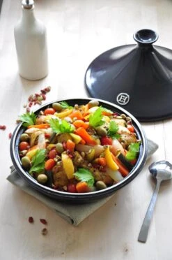 Emile Henry Tajine - Ø32 Cm - Fusain 18 Emile Henry Tajine - Ø32 Cm - Fusain -Thuiskeuken 796x1200 3