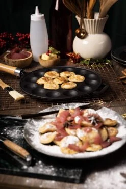 Blackwell Poffertjespan - Met Houten Steel - Gietijzer - ø 24 Cm -Thuiskeuken 799x1200 15