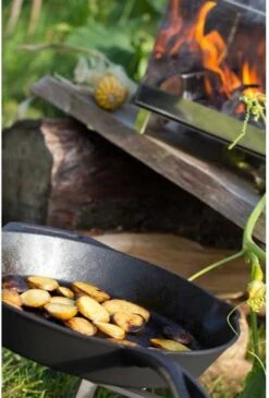 Petromax Skillet - Gietijzer - Koekenpan Met Steel En Handgreep - ø35cm Fp35t -Thuiskeuken 813x1200