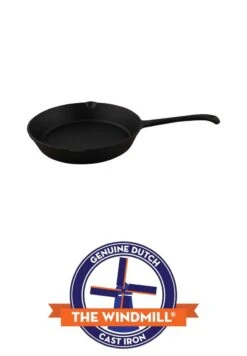 The Windmill Koekenpan Skillet Maxi 26 Cm Gietijzer Zwart -Thuiskeuken 832x1200